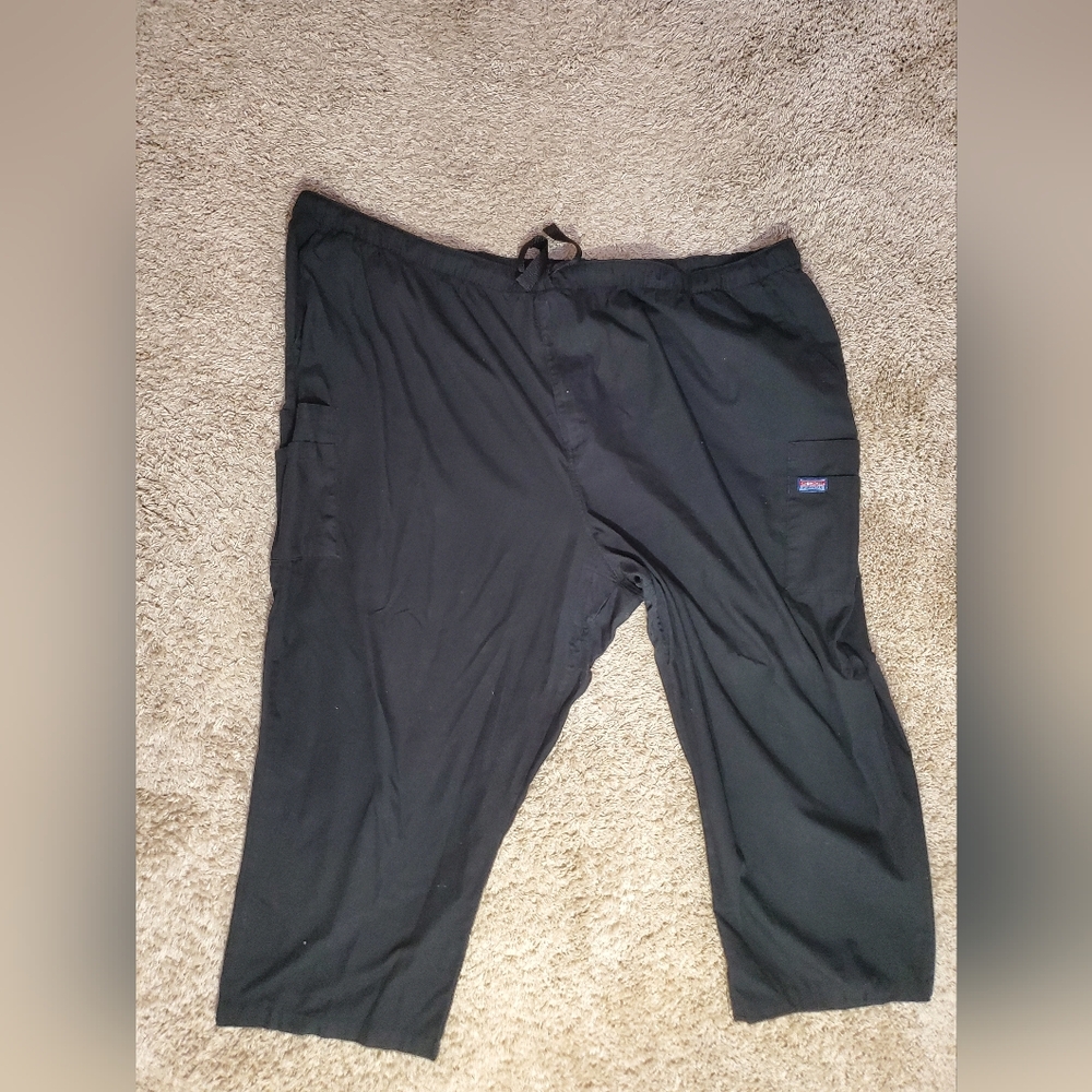 Cherokee Workwear Men's 7-Pocket Cargo Scrub Pants